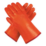 Guante Fluo Pvc Térmico Bajas Temperaturas Talle 9.5 X 24 U.