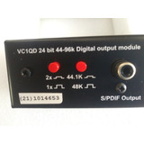 Joemmek Vc1qd Digital Converter S/pdif 24 Bit /96 Khz/ 115db