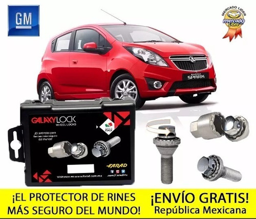 Tuercas De Seguridad Gm Spark Activ 2018