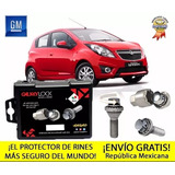 Tuercas De Seguridad Gm Spark Lt 2018 Garantia Al 100%