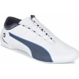 Original Tenis Puma Future Cat S2 Bmw Blanco & Azul Marino Tvl Tenisshop