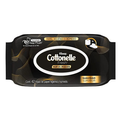 Papel Higiénico Húmedo Cottonelle Fresh 42 Piezas | MercadoLibre