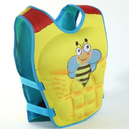 Flotador Niños Chaleco Salvavidas Diseño Abeja Amarilla