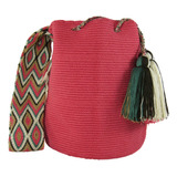 Mochila Wayuu Lisa Guayaba Envio Gratis