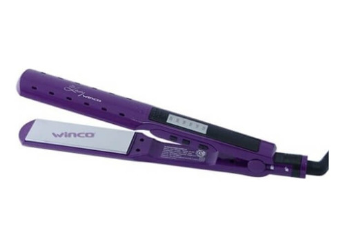 Planchita De Pelo Winco W100 Nano Titanium Digital