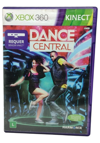 Jogo Dance Central Para Kinect Xbox360 Original Mídia Física