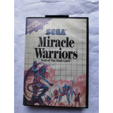 Miracle Warriors Sega Master System