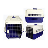 Jaula Transportadora Perros Gatos 56x36x36 Cm Seguridad