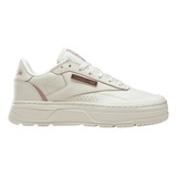 Tenis Mujer Reebok C Double  Geo Shoes - Blanco     