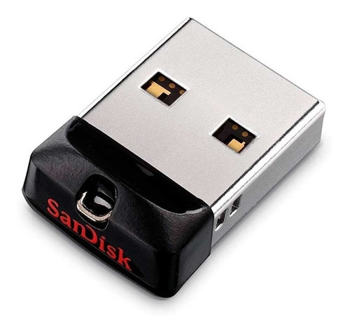 Pendrive Sandisk Cruzer Fit 32gb 2.0 Nano Negro