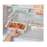 4 Canastillas Para Refrigerador Cajon Organizador Ajustable