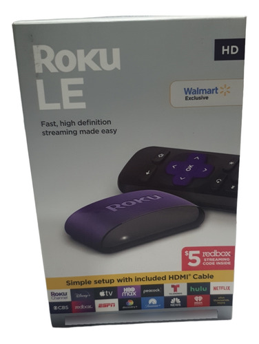 Roku Le Hd Sku #3930s4 Fas Definition Streaming Made Easy