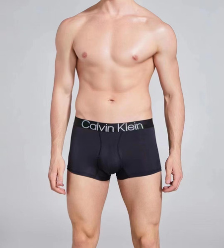 Pack De 3 Boxers Calvin&k-lein Trunk Microfibra Caja