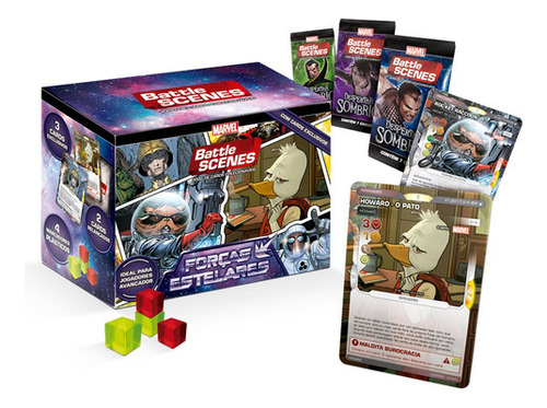 Master Box Battle Scenes Marvel Forças Estelares Da Copag