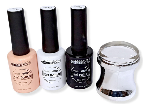 Pack Para Francesa Stamping Permanentes Cherimoya 8ml 