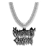 Collar Hombre Mujer Dije Banda De Metal Malevolent Creation