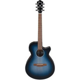 Guitarra Ibanez Electroacustica Azul Sombreada Aeg50-ibh