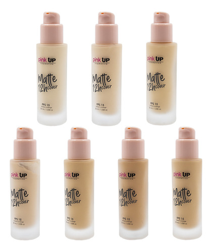 Maquillaje Liquido Matte Pink Up