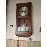 Reloj De Pared A Cuerda Año 1930. 70cm Largox25cm Ancho