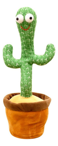 Cactus Bailarín Toy Imita Voz Sonidos Recargable Usb