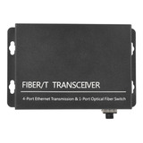 Conversor De Mídia Sfp Transceptor De Fibra 1 Porta Óptica 4