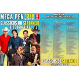 Mega Pen Drive 1370 Musica Classicos Do Sertanejo Dicografia
