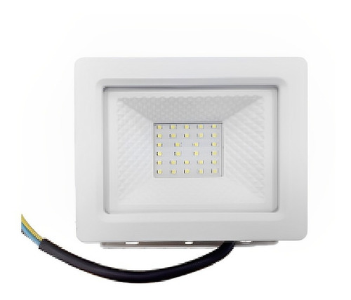 Proyector Ext.ip65 Led Smd 30w Blanco 1900lm Luz Dia 6400ºk