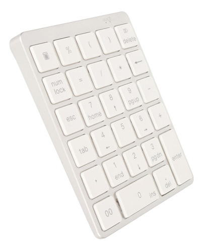 Teclado Pequeño Con Cable, Numérico, Recargable Por Usb, 28