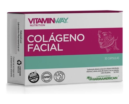 Colageno Facial Vitamin Way X30 Capsulas