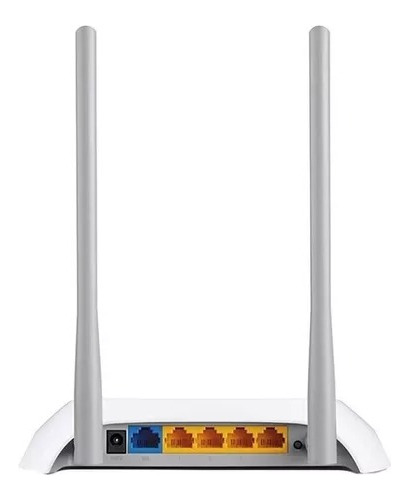 Roteador Tp-link Tl-wr849n Branco E Prata 110v/220v