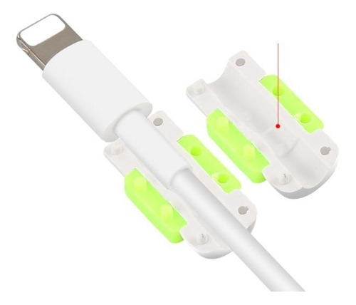 Protector Para Cable Usb Compatible Con Android Y Apple