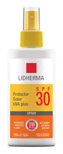 Protector Solar Uva Plus Spf 30 Spray Lidherma