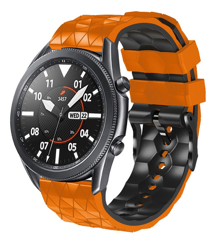 Correa De Reloj Bicolor Naranja Para Xiaomi Haylou Rs4 Ls12