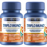  Kit 2x Multivitamínico + Vitamina D + Zinco + Vitamina C 