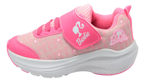 Tenis Infantil Feminino Barbie Escolar Sapato Infantil