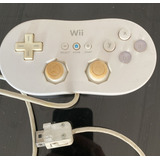 Joystick Nintendo Wii Classic Controller Blanco