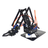 Diy 4-dof Tanque Robot Brazo Mecánico Para Arduino 51 Kits