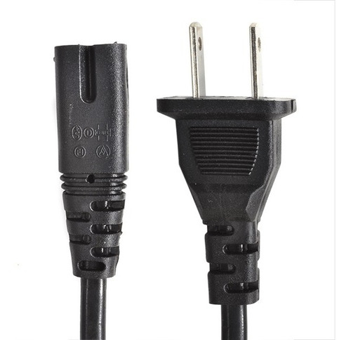 Cable Corriente Poder Tipo 8 Para Grabadora Impresora 1.8 Mt