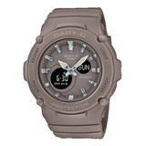 Reloj Casio Unisex Baby-g Bga-275-5a Ag Of Belgrano Color De La Malla Marrón Color Del Bisel Marrón Color Del Fondo Marrón