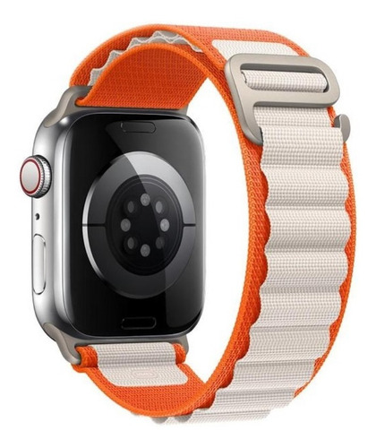 Correa De Nylon Tipo Aplino Compatible Con Apple Watch