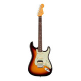 Guitarra Eléctrica Fender American Ultra Stratocaster Hss De Aliso 2019 Ultraburst Uretano Brillante Con Diapasón De Palo De Rosa