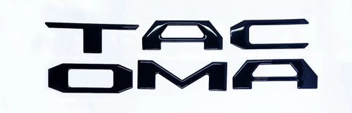 Emblemas Letras Para Toyota Tacoma, En Relieve 3d. Foto 3