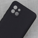 Funda De Teléfono Oppo Realme 8i Negra Empolvada Para Oppo R