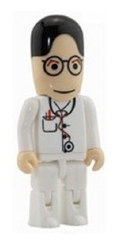 Memoria Usb 128 Gb Diseño Forma Figura Enfermero Doctor