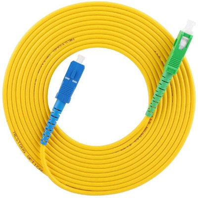 Cable Fibra Óptica Monomodo 10m SC\u002FAPC a SC\u002FUPC Internet Fiberstore | MercadoLibre