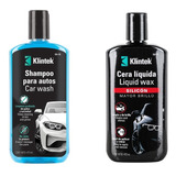 Kit De Limpieza Para Autos Shampoo + Cera Siliconada