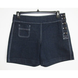 Ralph Lauren  Short De Mezclilla Talla 10p   Con Detalle