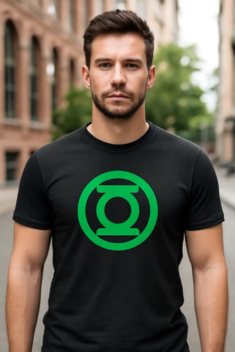 Playera Linterna Verde Dc Liga De La Justica Jl