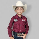 Camisa Country Infantil Cavalgada Rodeio Top Cowboy 120x