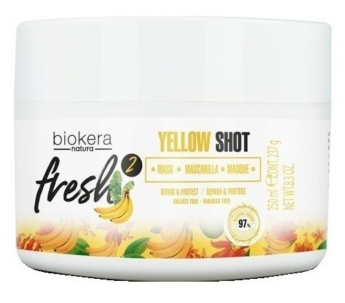 Biokera Yellow Shot Salerm Mascarilla 250ml